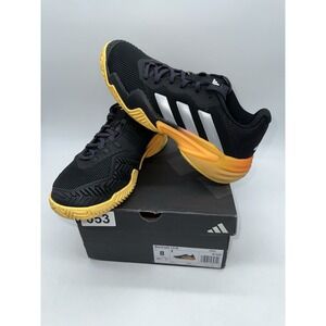 Adidas Barricade 13 Men's Tennis Shoes Aurora Black/Zero Metallic/Spark Sz 8